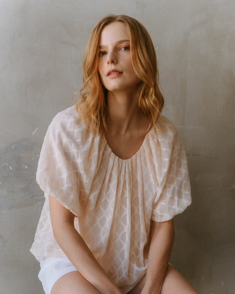 Chiffon Ruffled Top