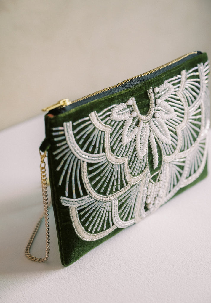 Great Expectations Velvet Purse