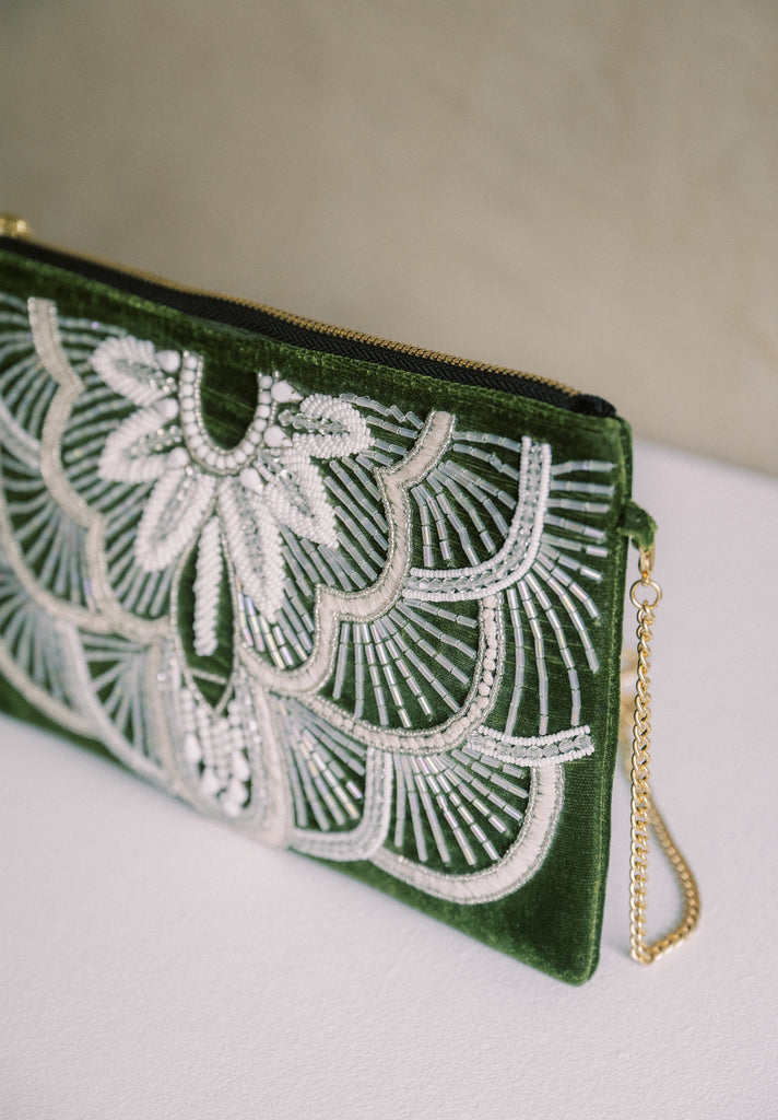 Great Expectations Velvet Purse