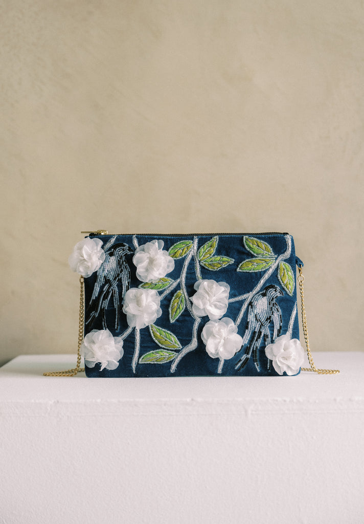 Tender is the Night Velvet Purse