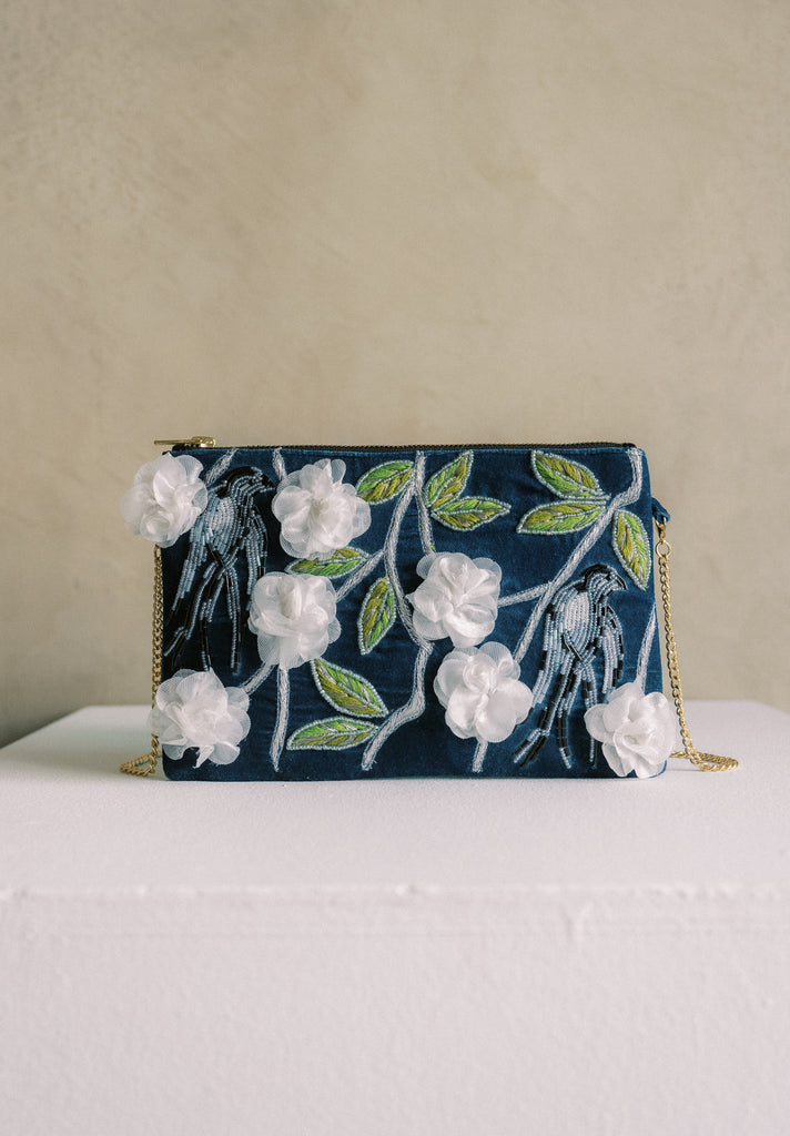 Tender is the Night Velvet Purse