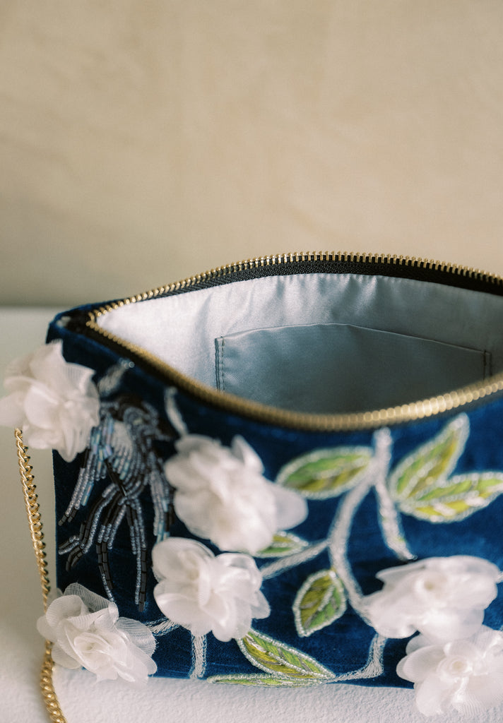 Tender is the Night Velvet Purse