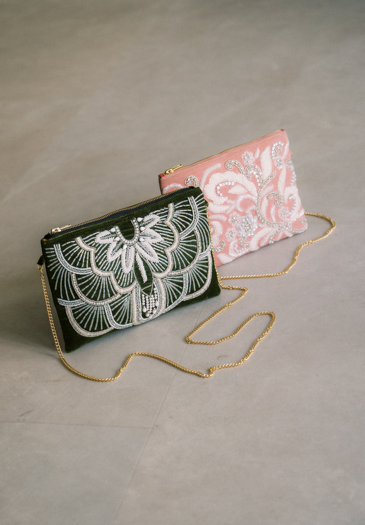 Great Expectations Velvet Purse