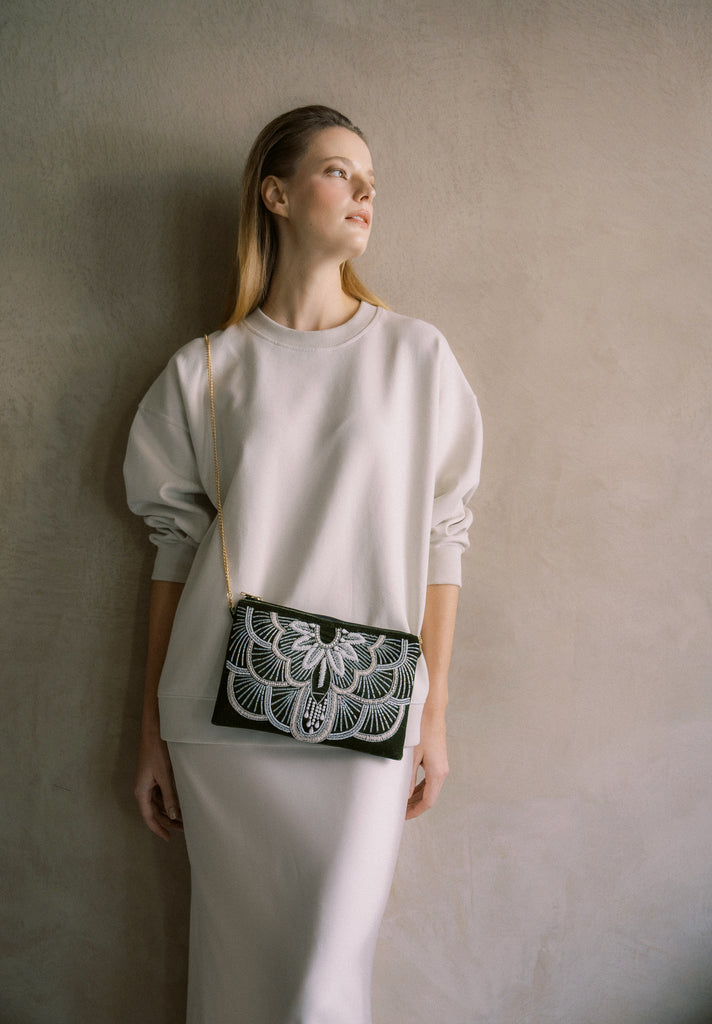 Great Expectations Velvet Purse