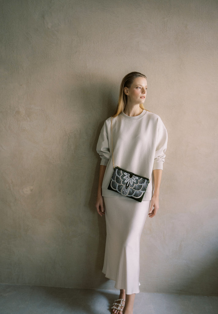 Great Expectations Velvet Purse