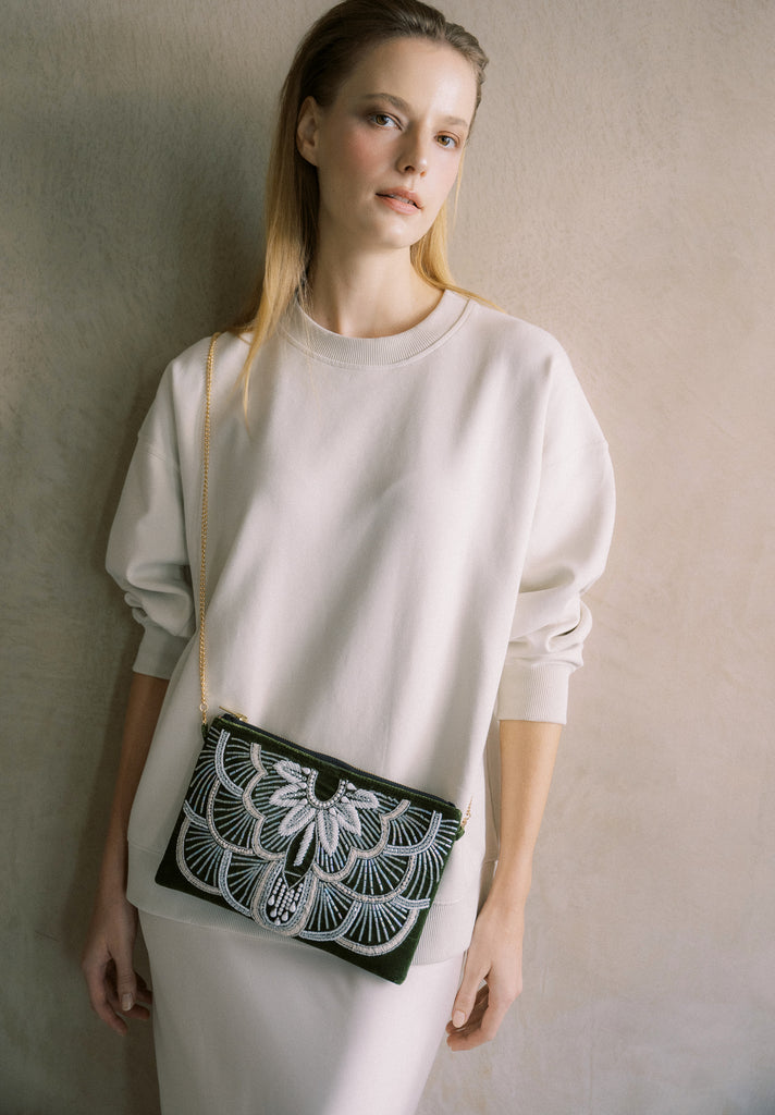 Great Expectations Velvet Purse