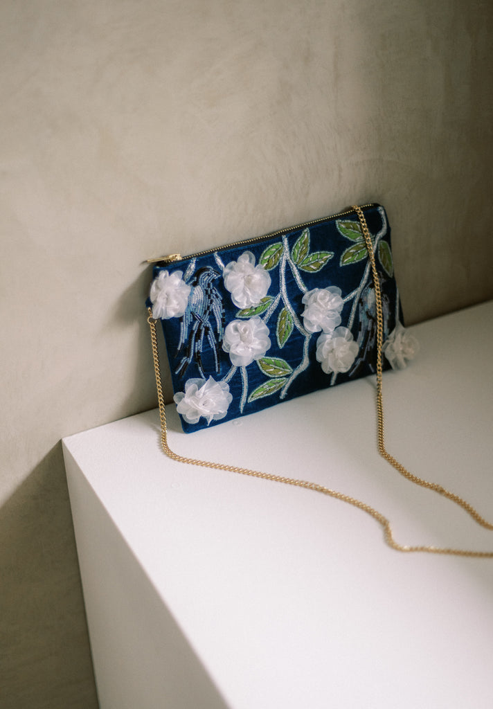 Tender is the Night Velvet Purse