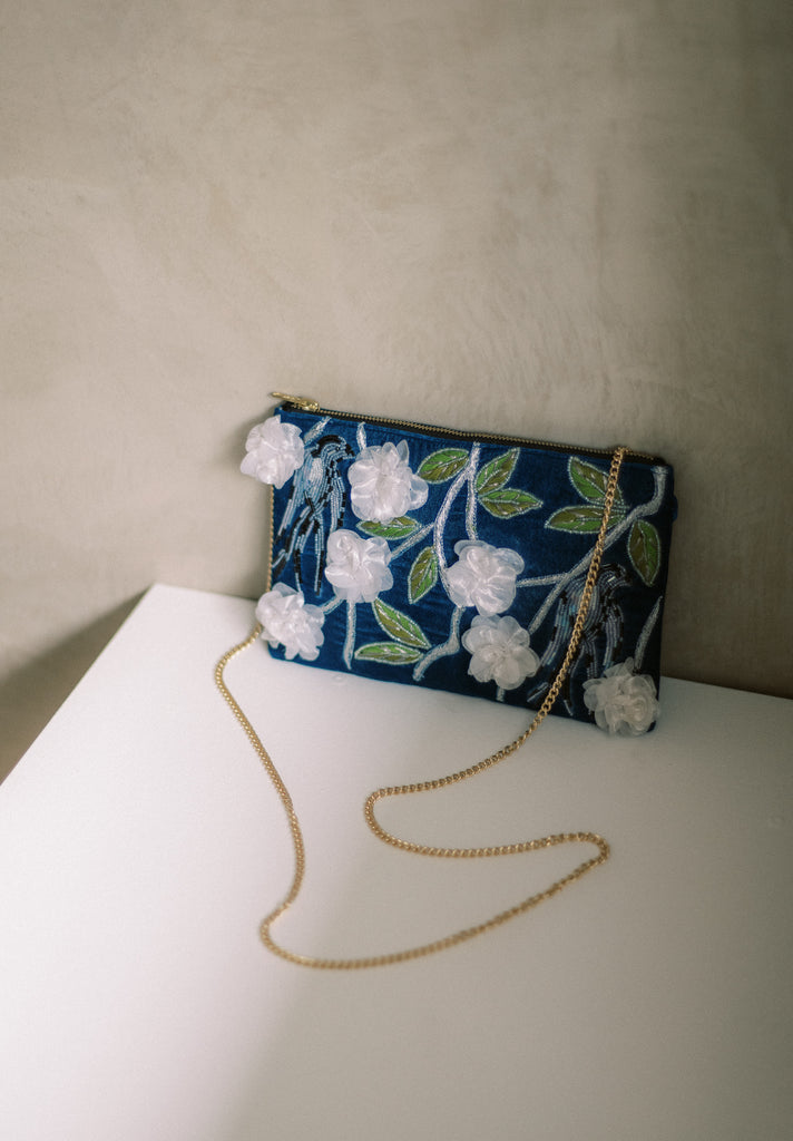 Tender is the Night Velvet Purse