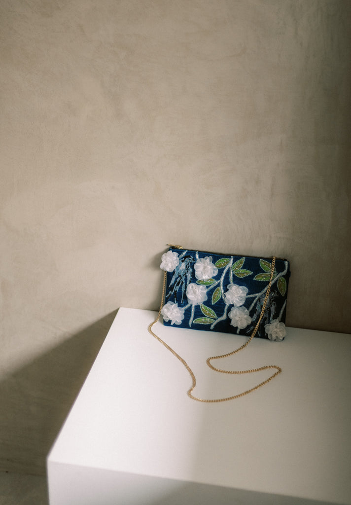 Tender is the Night Velvet Purse