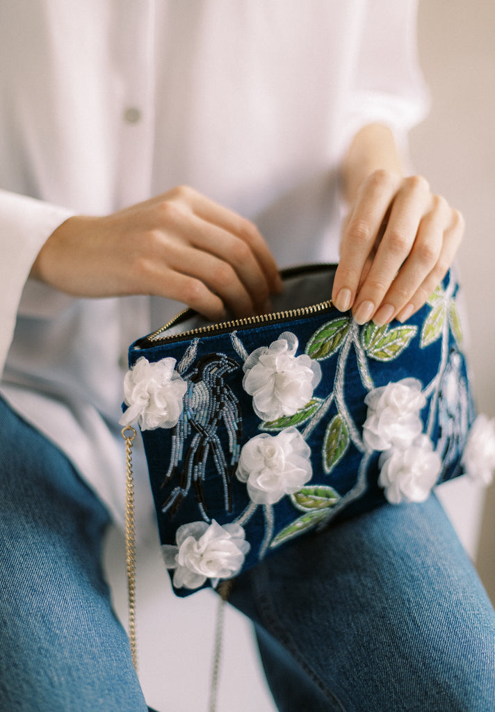 Tender is the Night Velvet Purse (Preorder)