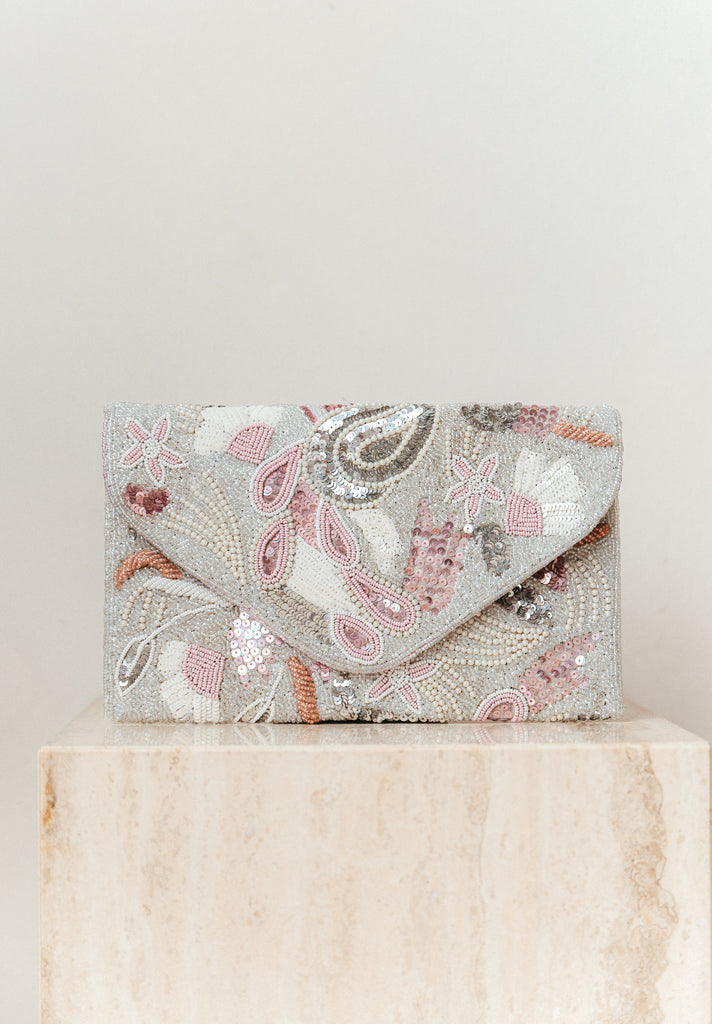 Dancing Petals Beaded Crossbody (Preorder)