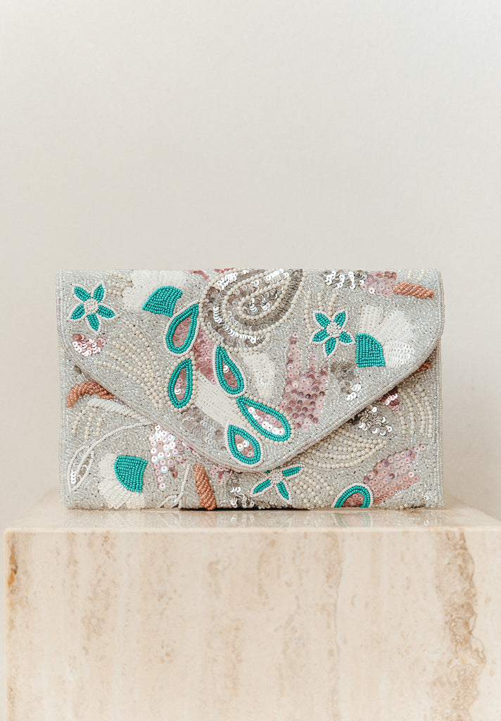 Mountains and Meadows Beaded Crossbody (Preorder)