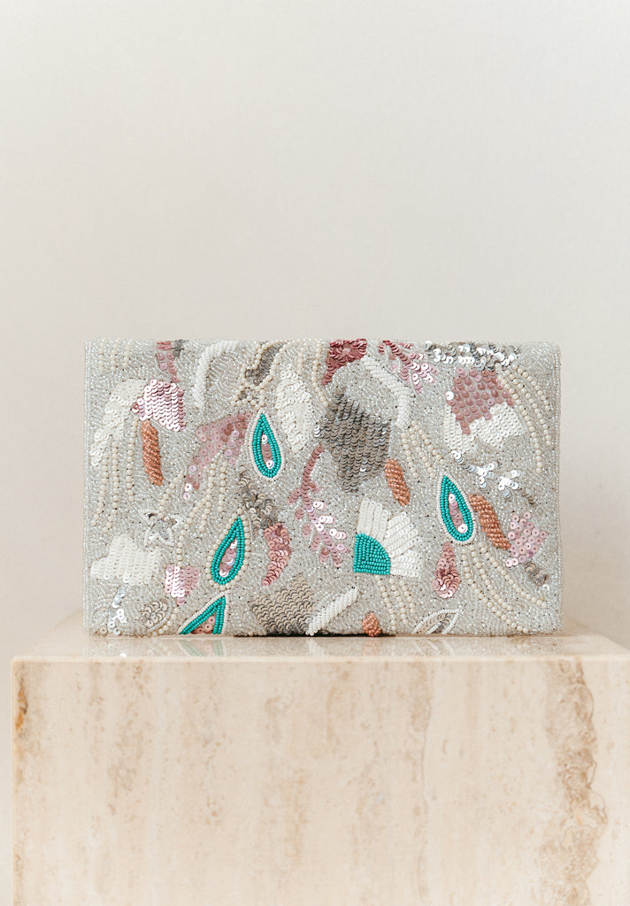 Mountains and Meadows Beaded Crossbody