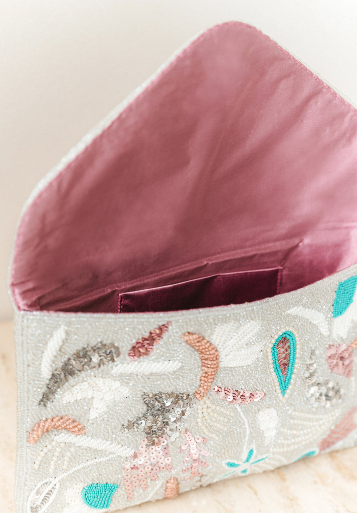 Mountains and Meadows Beaded Crossbody