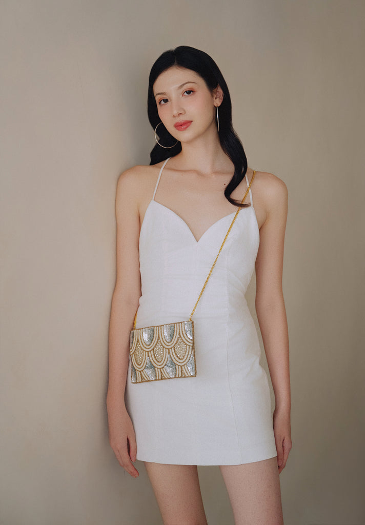 Glitter Mini Beaded Bag (Preorder)