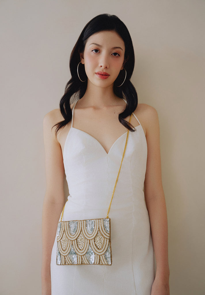 Glitter Mini Beaded Bag (Preorder)