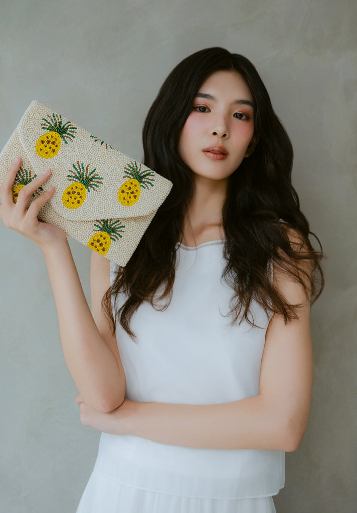 Abundance Pearled Beaded HandBag (Preorder)