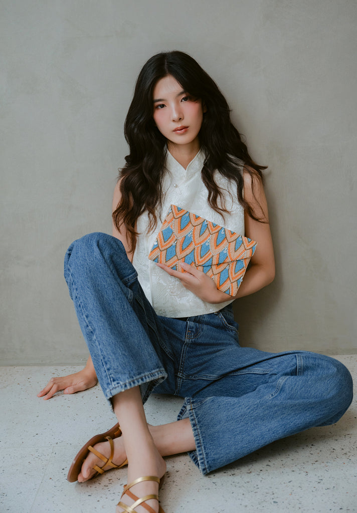 Sunrise Skies Beaded HandBag (Preorder)