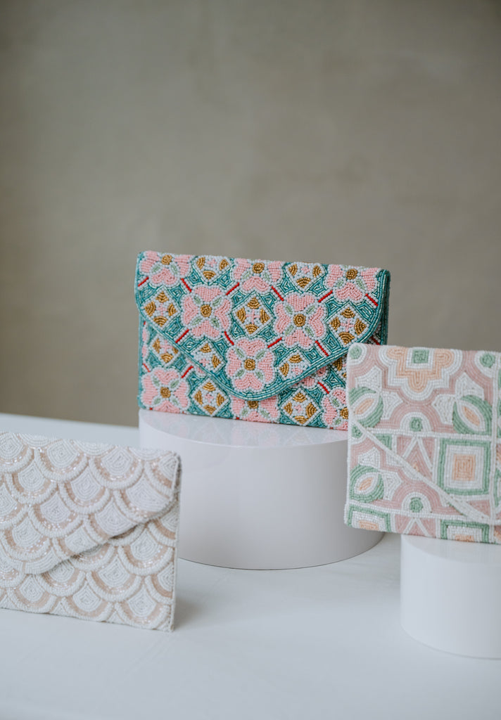 Prosperity Blooms Beaded HandBag (Preorder)