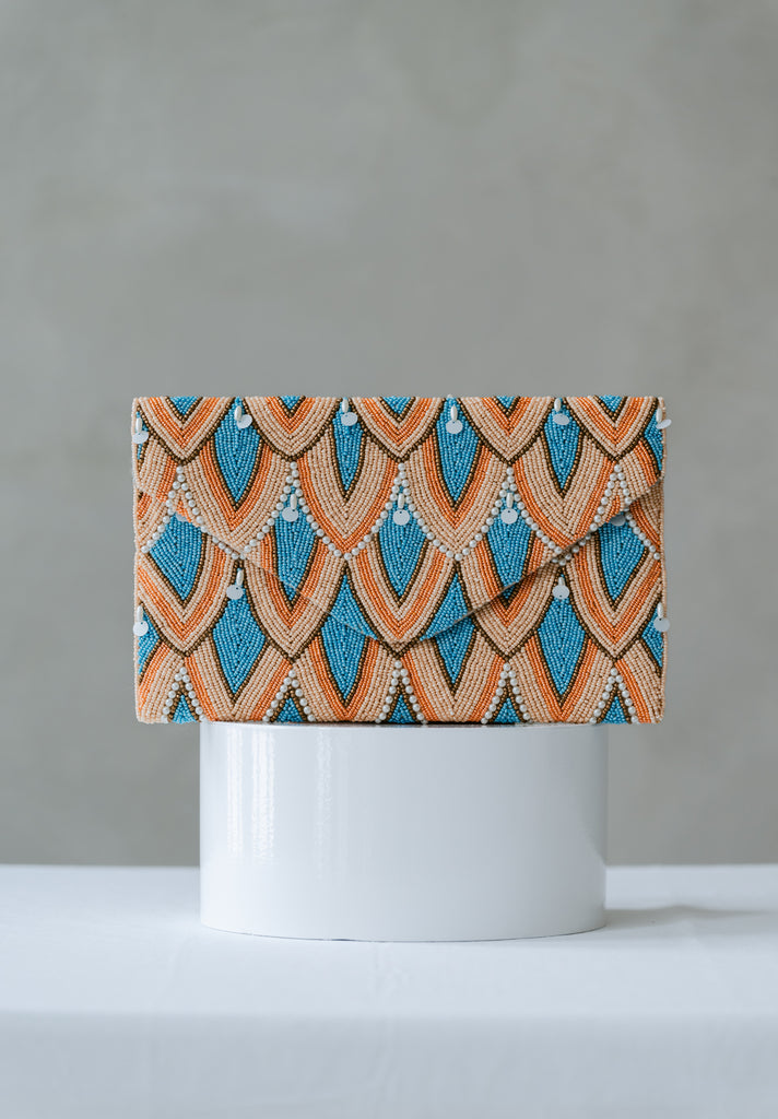 Sunrise Skies Beaded HandBag (Preorder)