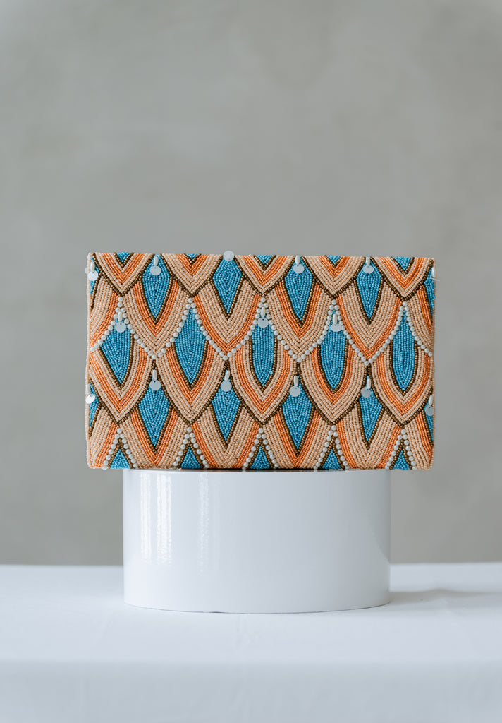 Sunrise Skies Beaded HandBag (Preorder)