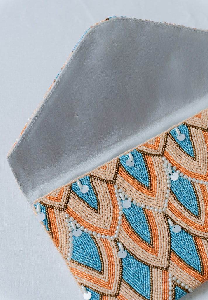 Sunrise Skies Beaded HandBag (Preorder)