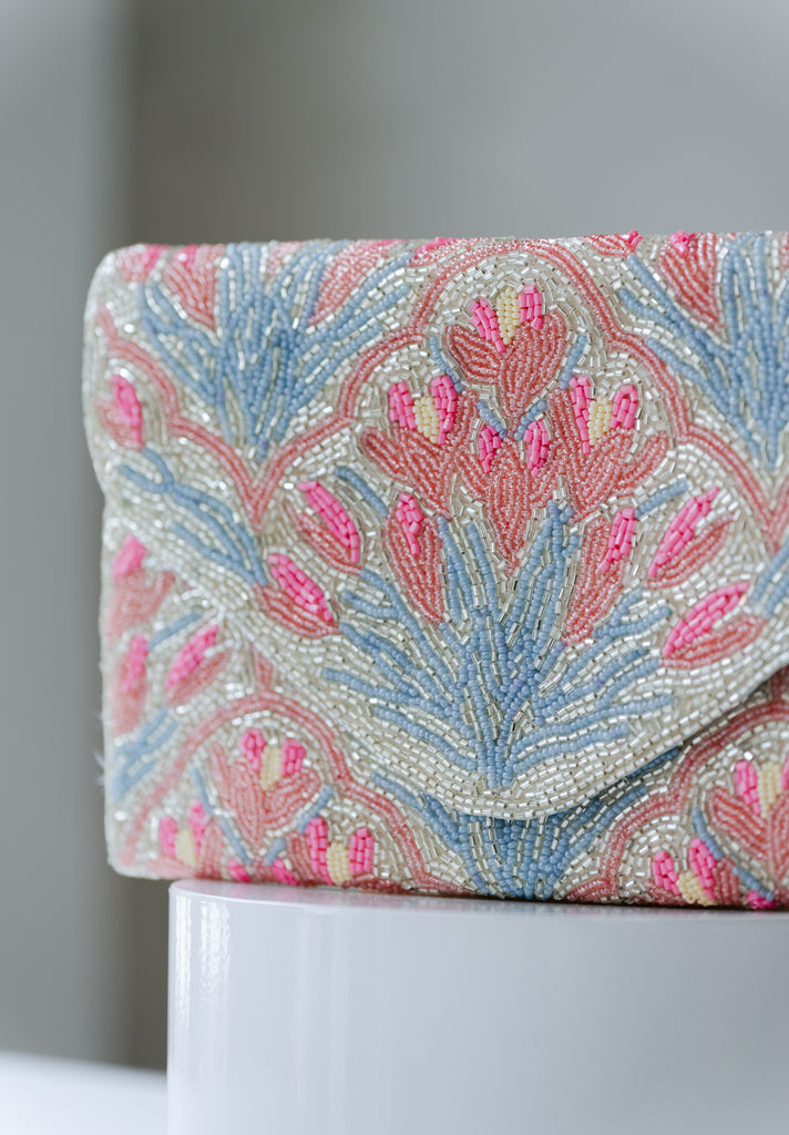 Bouquet Beaded HandBag (Preorder)