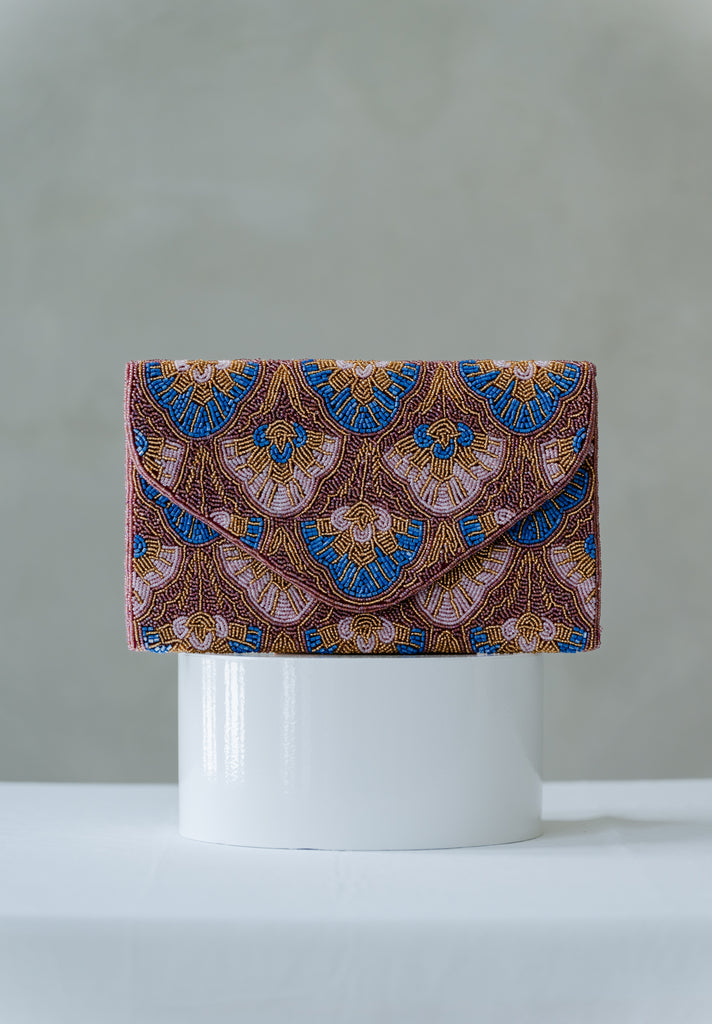 Plum Blossoms Beaded HandBag (Preorder)