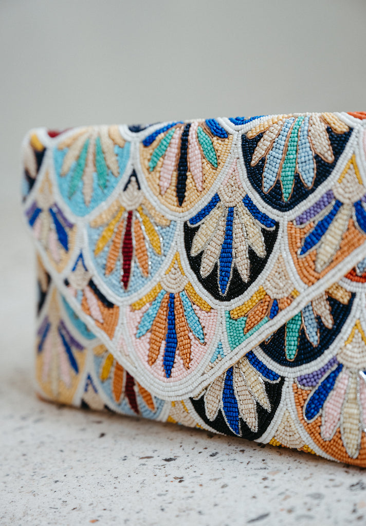 On Cloud Nine Beaded Handbag (Preorder)