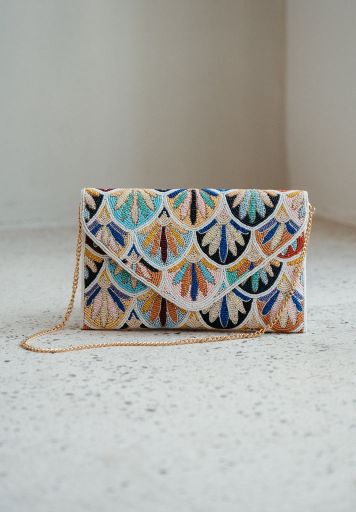 On Cloud Nine Beaded Handbag (Preorder)