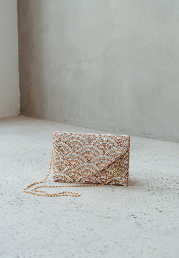 Perfect Time Beaded Handbag