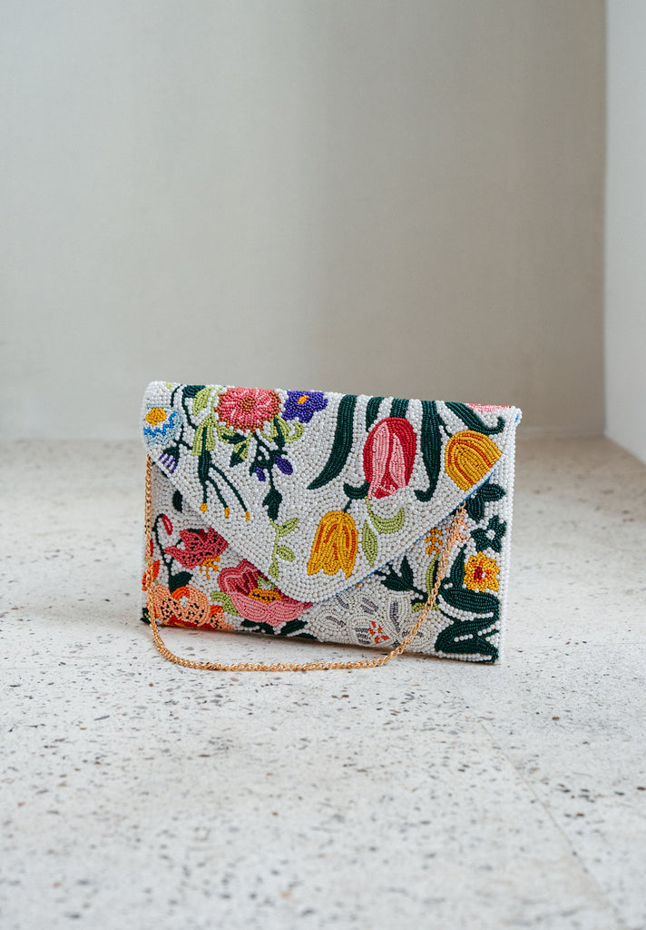 Pearl Moment Beaded Handbag (Preorder)