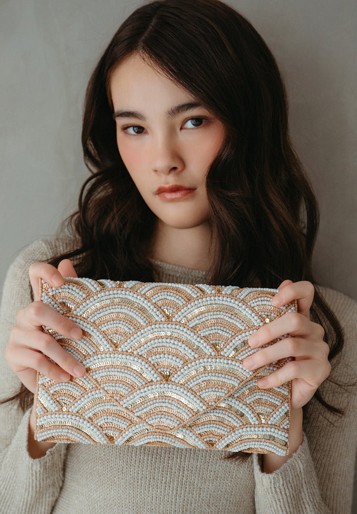 Perfect Time Beaded Handbag