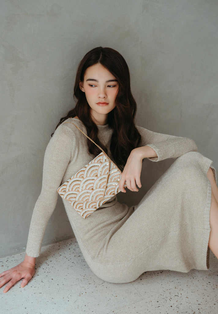 Perfect Time Beaded Handbag