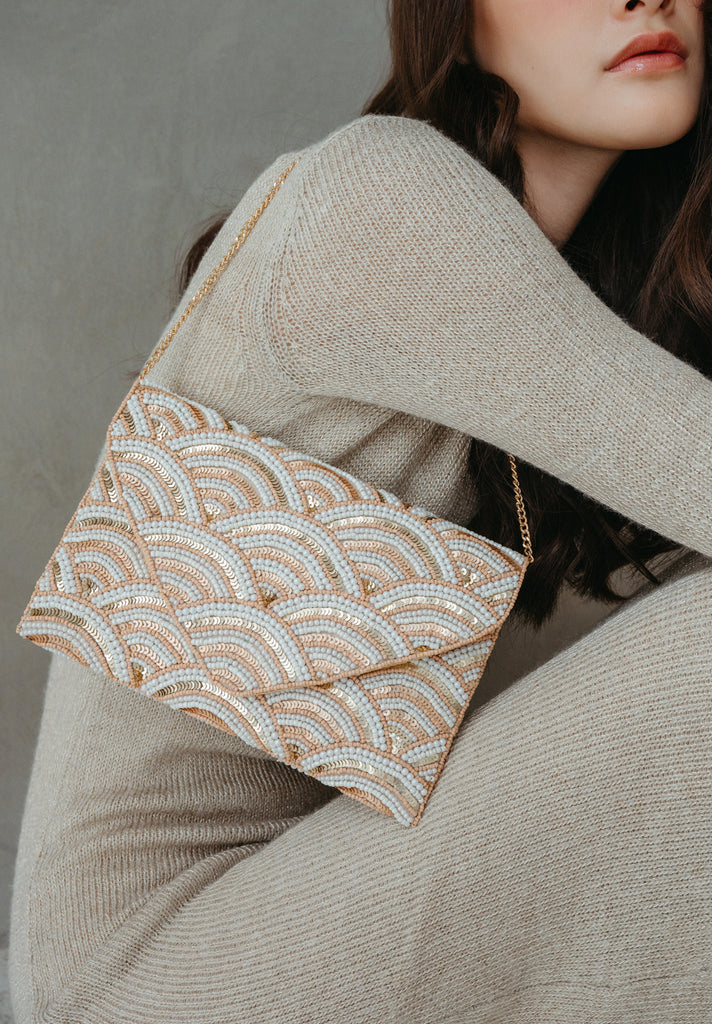 Perfect Time Beaded Handbag