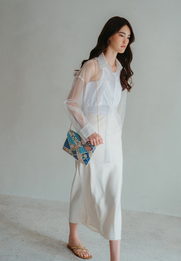 Beautiful Batik Beaded Handbag (Preorder)