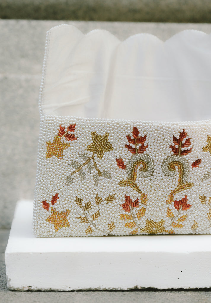 Baroque Beaded Scallop Bag (Preorder)