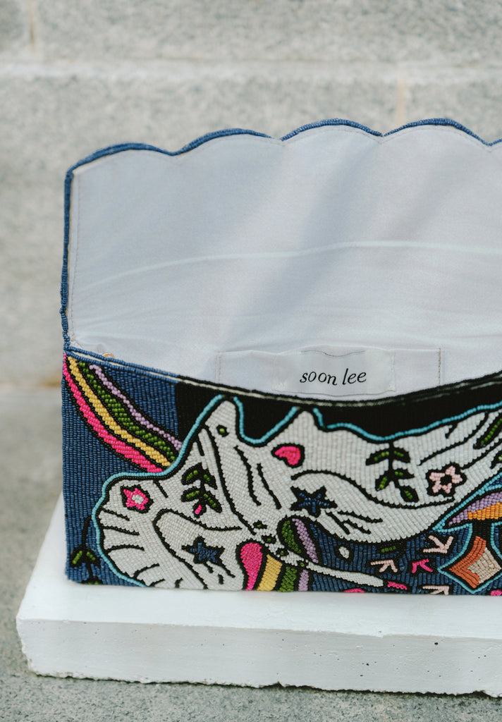 Dreams Beaded Scallop Bag (Preorder)