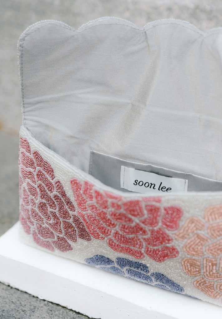 Camellia Beaded Scallop Bag (Preorder)