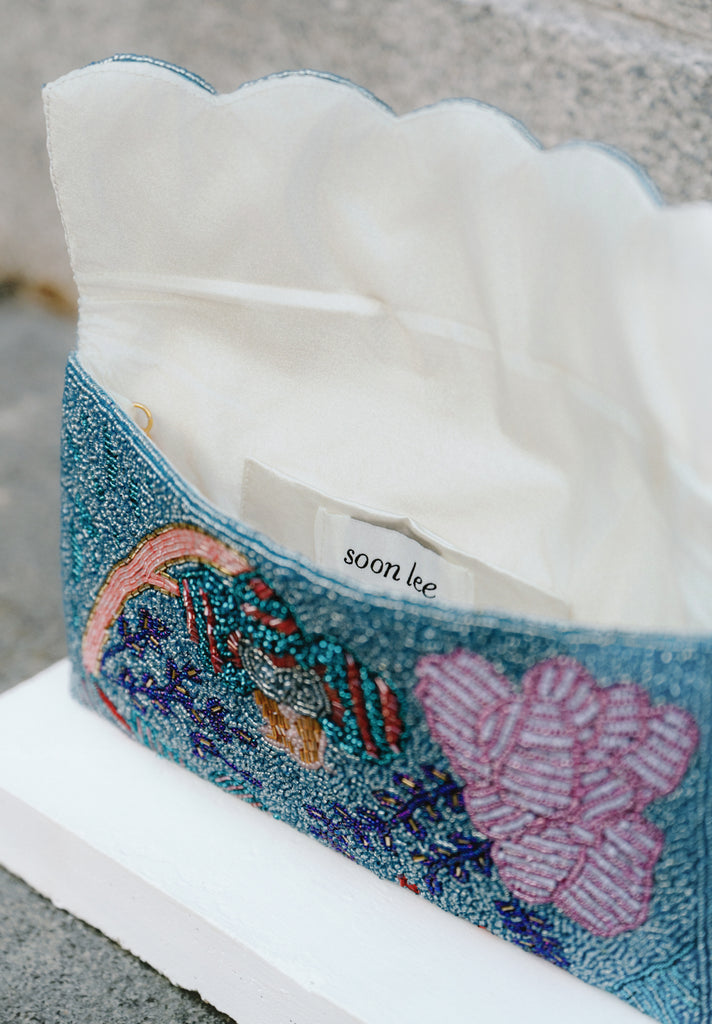 Fields Beaded Scallop Bag (Preorder)
