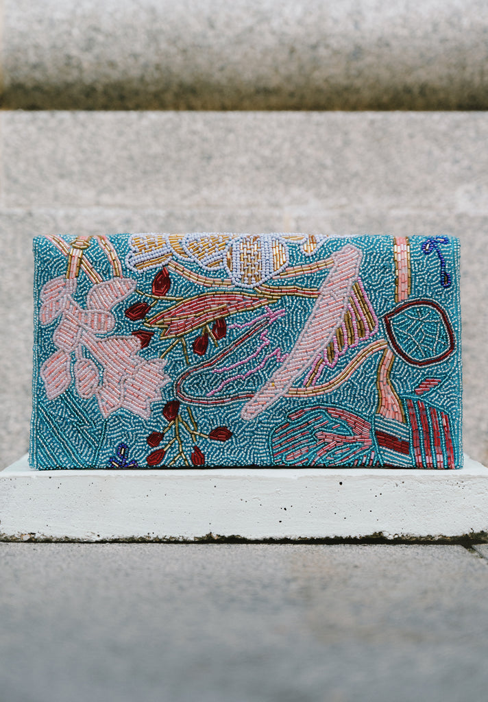 Fields Beaded Scallop Bag (Preorder)