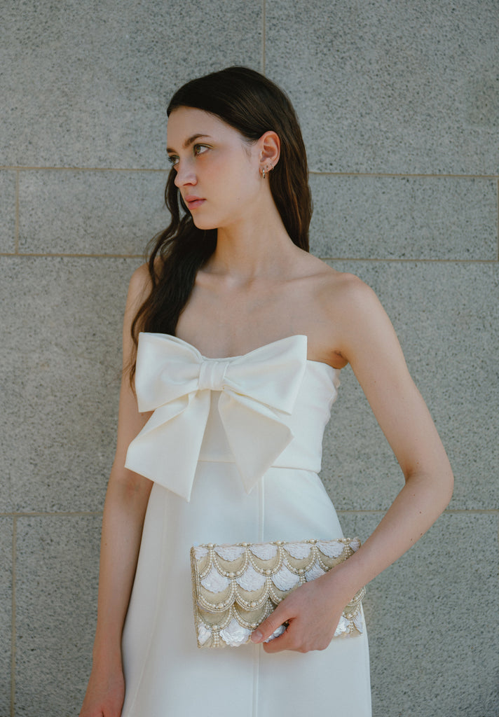 Soiree Beaded Scallop Bag (Preorder)