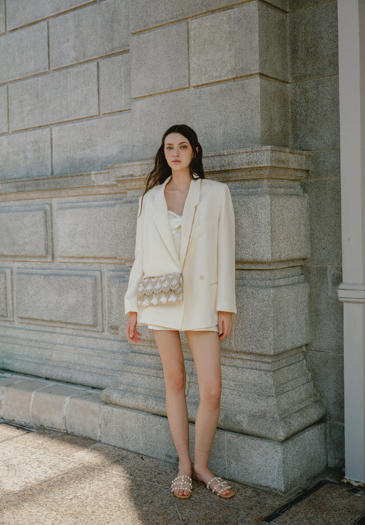 Soiree Beaded Scallop Bag (Preorder)