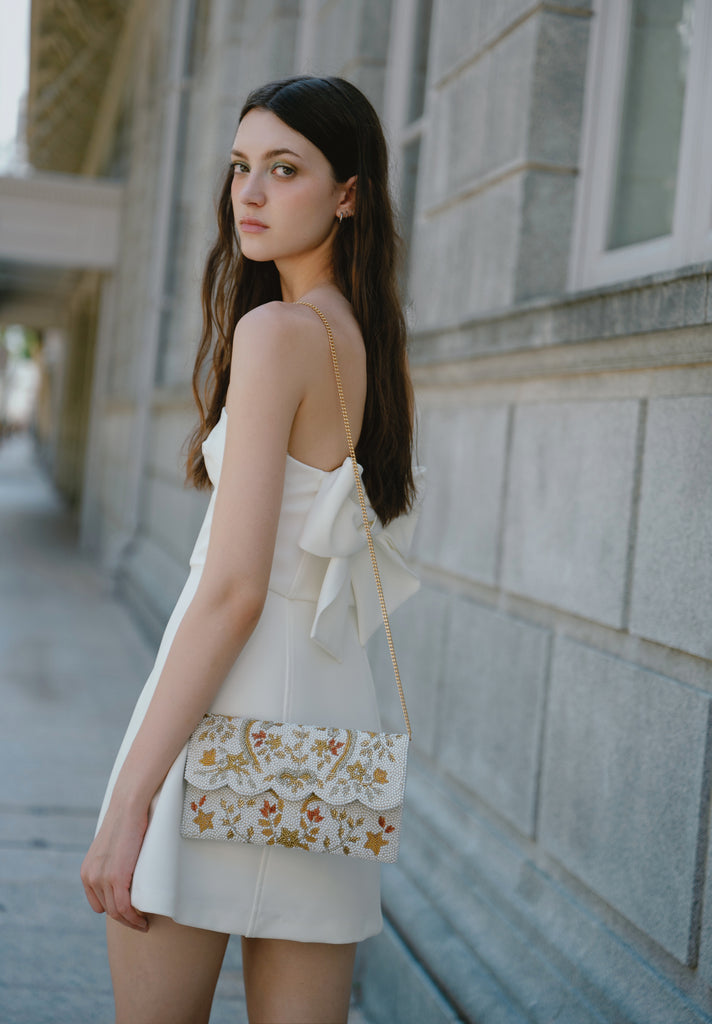 Baroque Beaded Scallop Bag (Preorder)