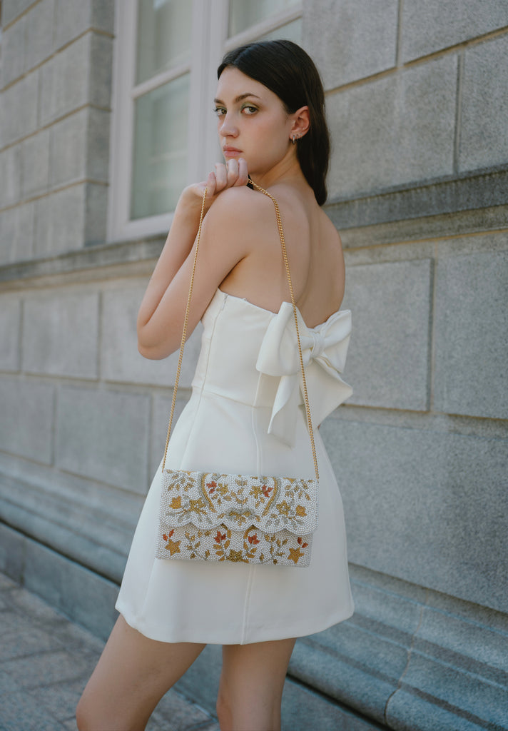 Baroque Beaded Scallop Bag (Preorder)