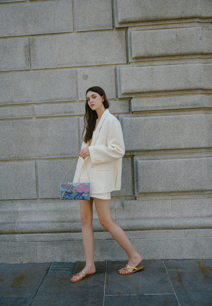 Fields Beaded Scallop Bag (Preorder)