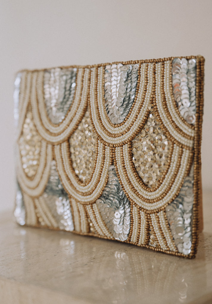 Glitter Mini Beaded Bag (Preorder)