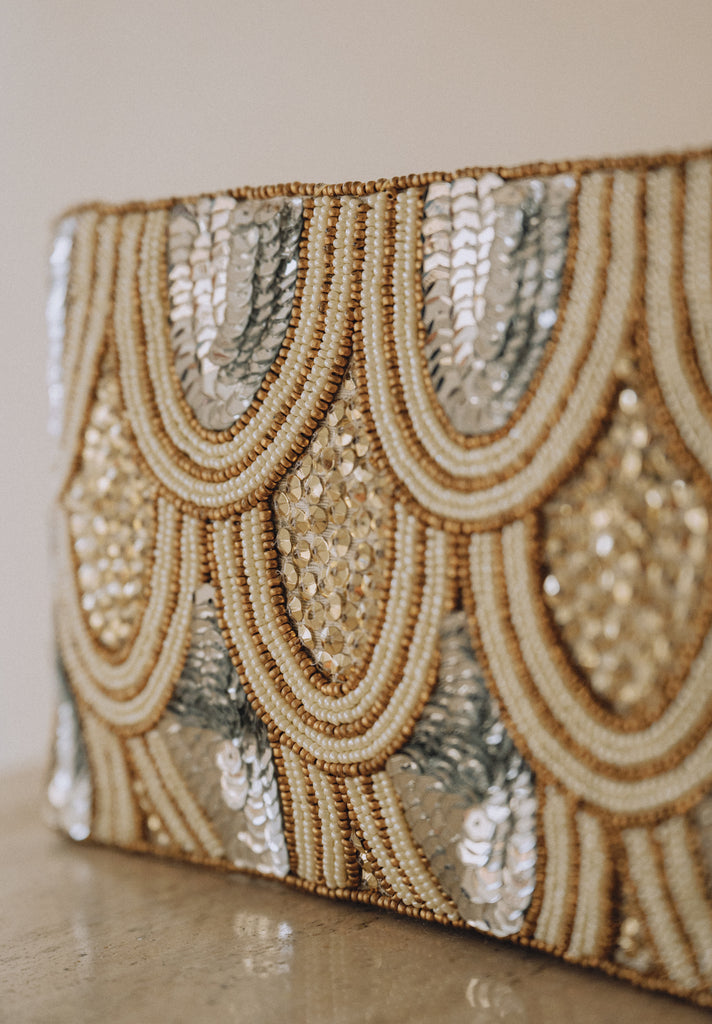 Glitter Mini Beaded Bag (Preorder)