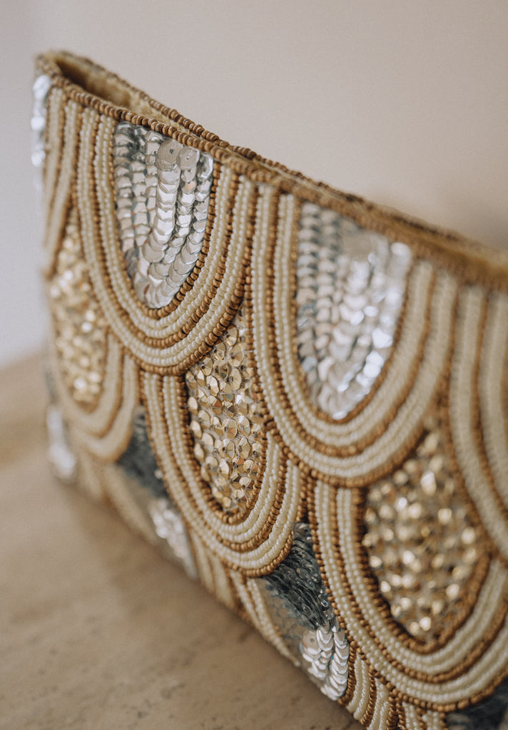 Glitter Mini Beaded Bag (Preorder)