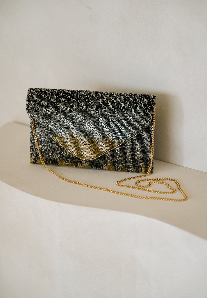 Ombre Skies Beaded Crossbody (Preorder)
